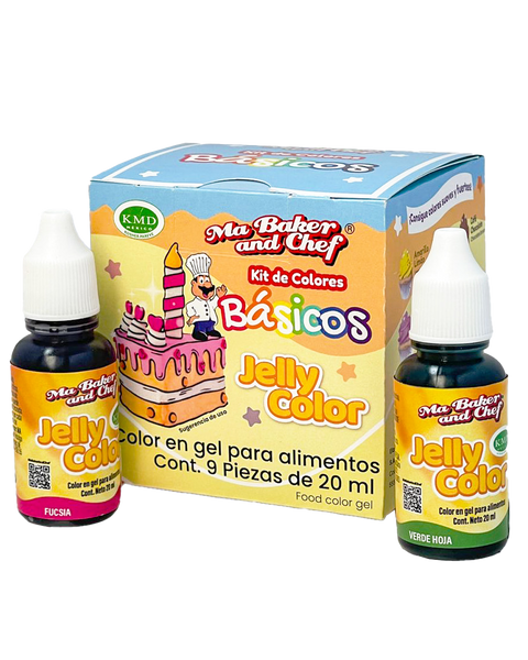 KIT DE JELLY COLOR (9 DE 20 ML)