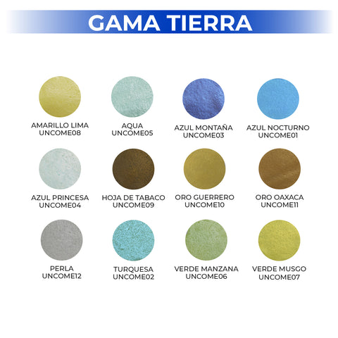 Colores Universo Gama Tierra  (Universe Color Gama Land)