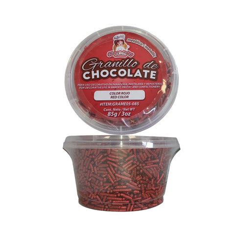 Granillo de Chocolate 3 oz  (85 gr) (Chocolat Sprinkles)