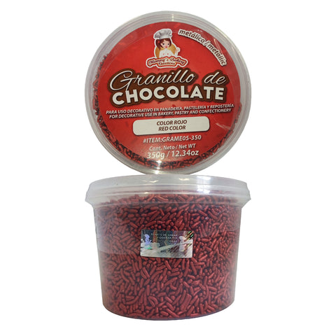 Granillo de Chocolate 12.34 oz  (350 gr) (Chocolat Sprinkles)