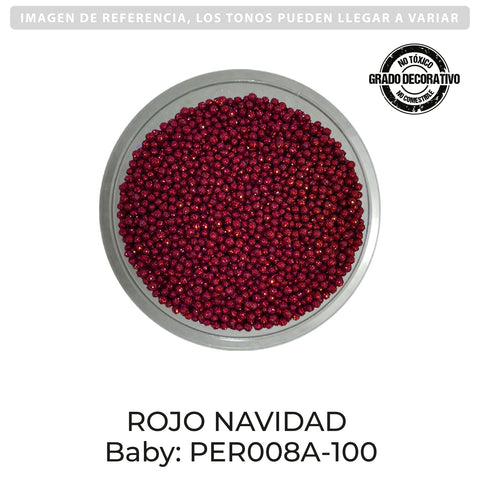 Perla Diamantada Baby 3.52 oz (100 gr) (Baby Diamond Sugar Pearl)